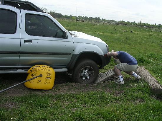 xterra gato inflable airjack sand ladders